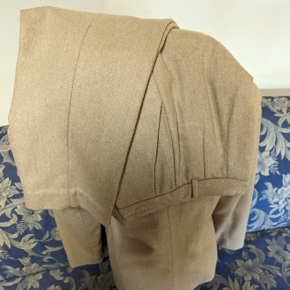 Tribeca Studio Caramel Suit Pants - Picture 1 of 2